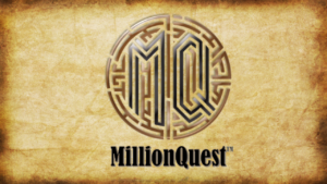 A picture of the logo for millionquest.