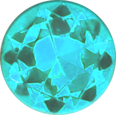 A blue diamond is shown in this image.