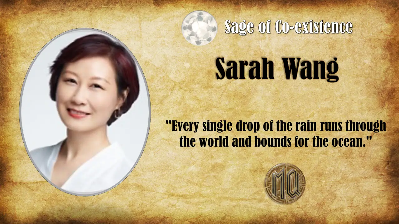 A picture of the author and her name.