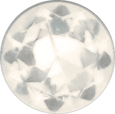 A white diamond is shown on the green background.