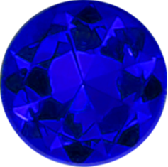 A blue diamond is shown in this image.